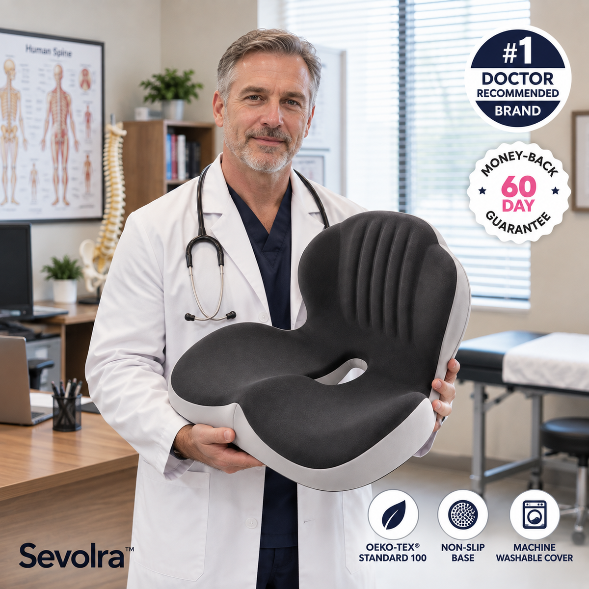 Sevolra™ Orthopedic Cushion
