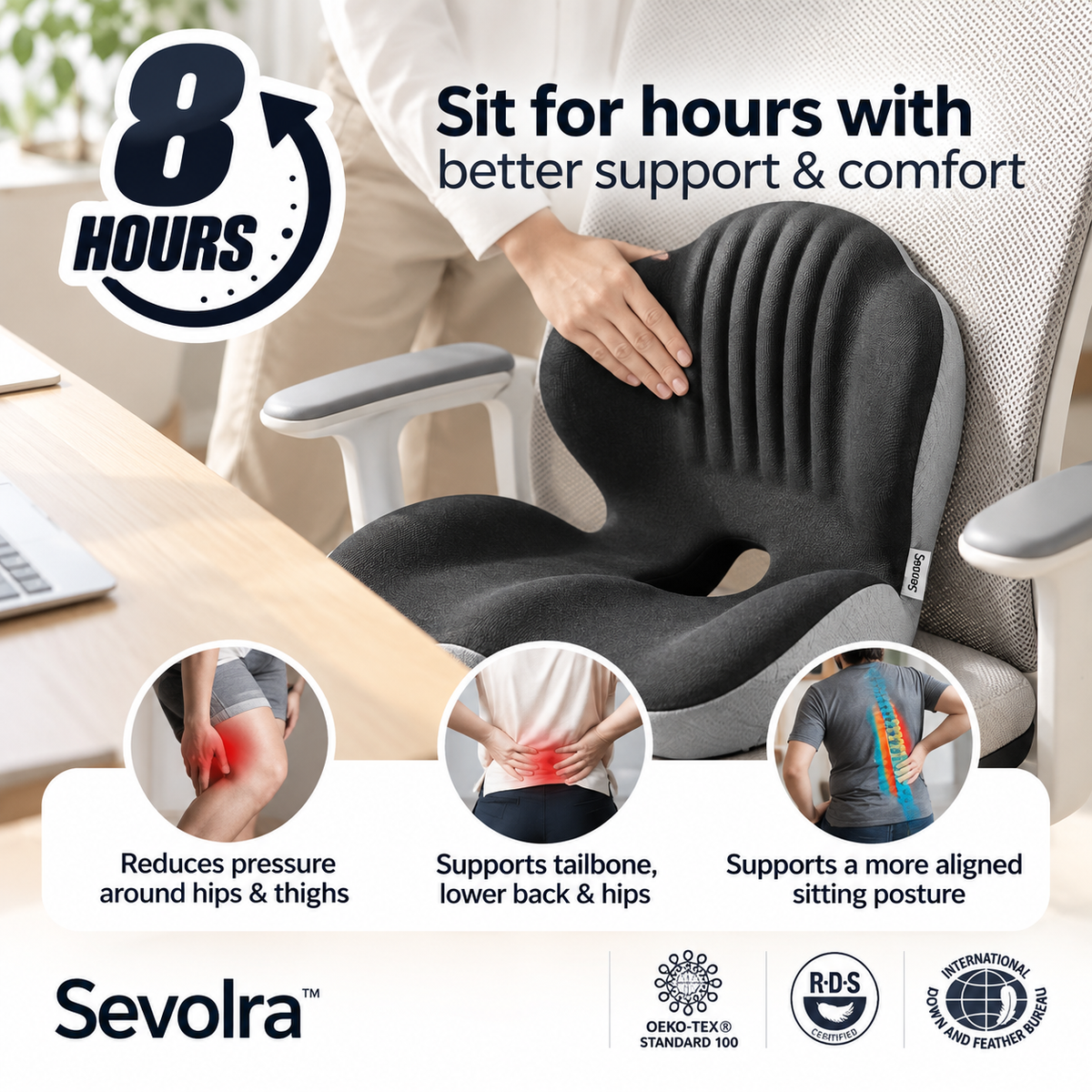 Sevolra™ Orthopedic Cushion