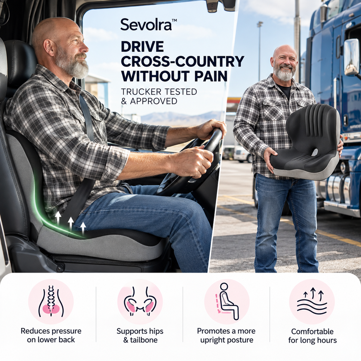Sevolra™ Orthopedic Cushion