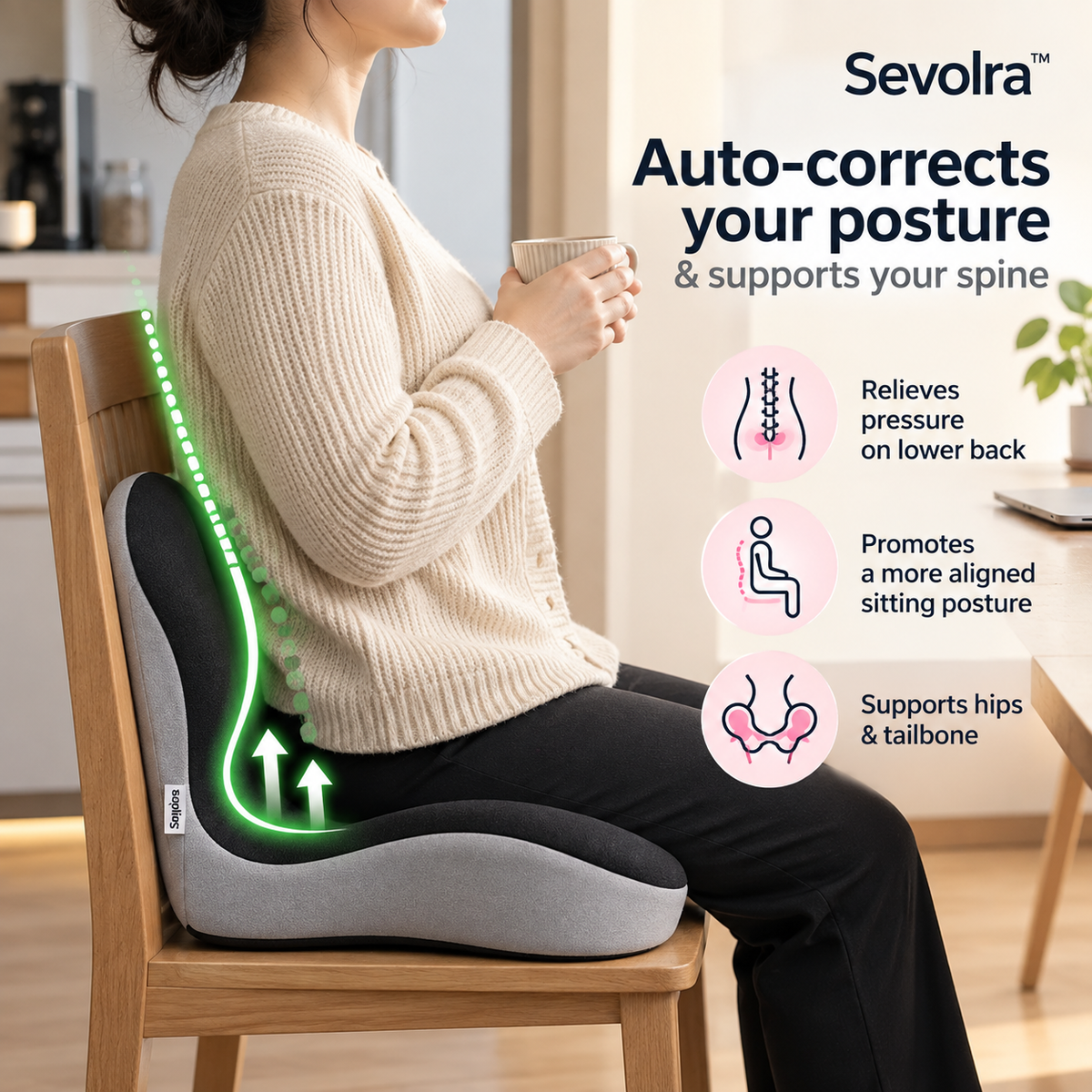 Sevolra™ Orthopedic Cushion